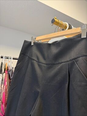 Michael Kors Black Pleated Trousers